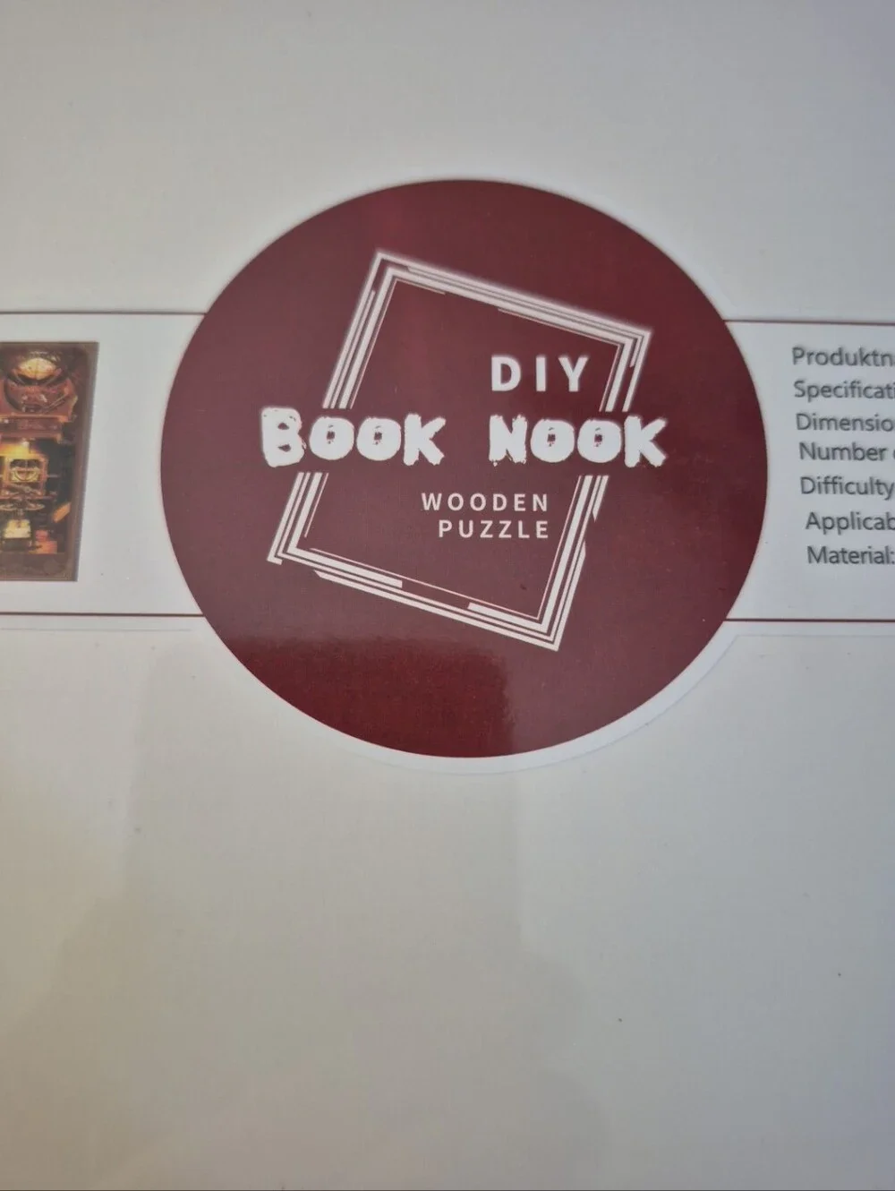 DIY Book Nook - Astronomy Museum 110x180x240mm Wooden Puzzle